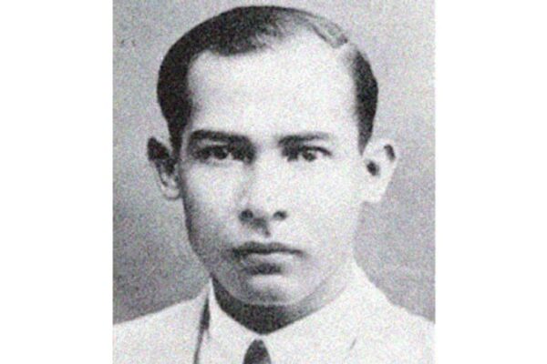 Potret muda Mohammad Husni Thamrin.