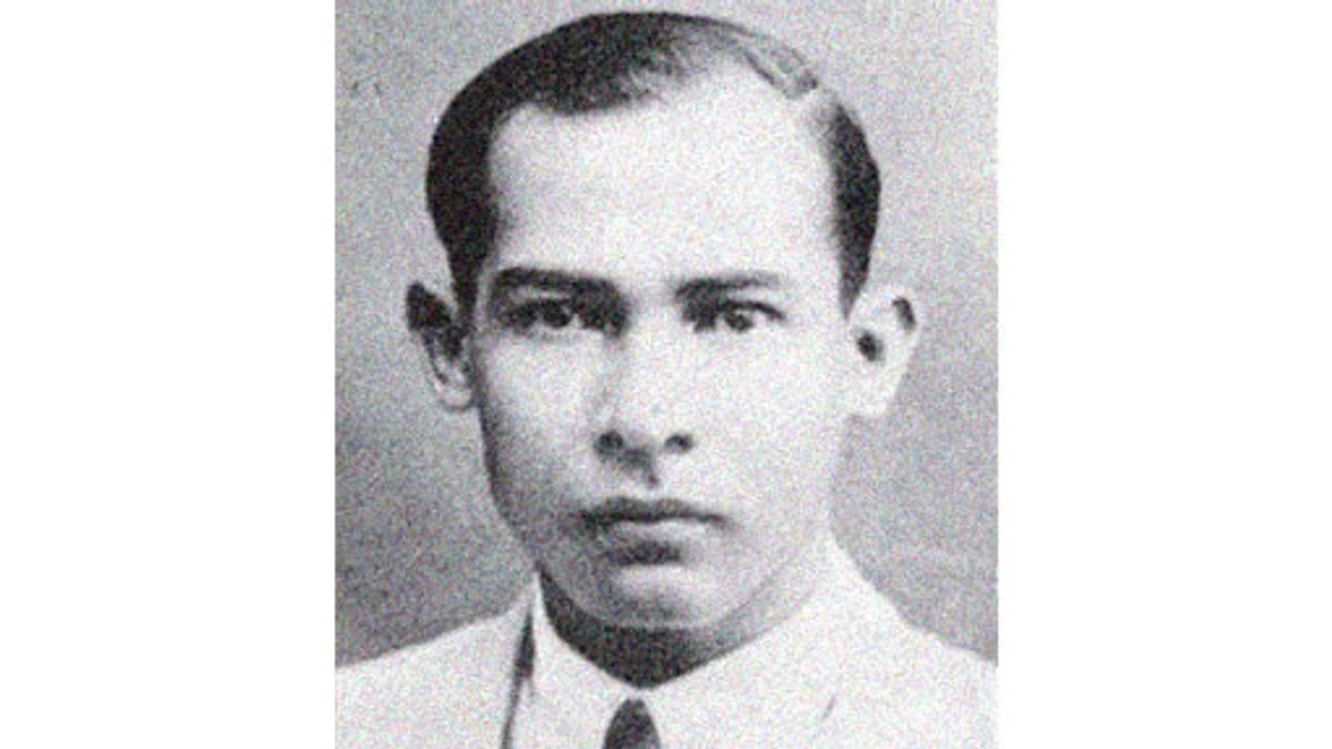 Potret muda Mohammad Husni Thamrin.