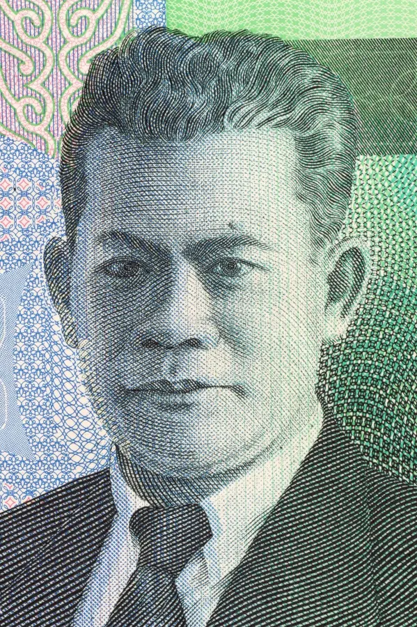 Potret Otto Iskandardinata pada uang rupiah Indonesia
