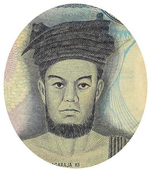 Potret Sisingamangaraja XII di uang Rp1000 lama.