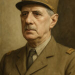 Potret realistis Charles de Gaulle dalam seragam militer